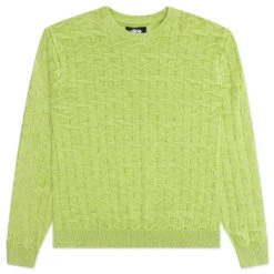 Stussy Strand Sweater - Lime