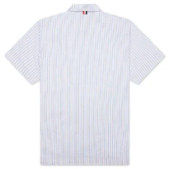 Seersucker Swim Shirt - Light Blue 8 Seersucker Swim Shirt - Light Blue -Bapejackets Shop Thom Browne Seersucker Swim Shirt Light Blue MWS310A F0009 480 06 21 23 Feature KN 5