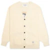 Classic Cardigan Type-2 - Cream 2 Classic Cardigan Type-2 - Cream -Bapejackets Shop Wacko Maria Classic Cardigan Type 2 White 21FW WMK KN03 WHT 11 26 2021 01 2