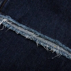 Lanvin Zipped Denim Shirt - Navy Blue -Bapejackets Shop Zipped Denim Shirt Navy Blue RM SI0204 D006 A23 29 09 01 23 Feature JP 6