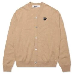 Knit Cardigan - Tan