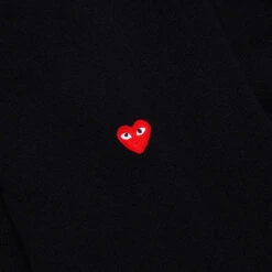 Small Heart Cardigan - Black 9 Small Heart Cardigan - Black -Bapejackets Shop comme des garcons play small heart cardigan black 4