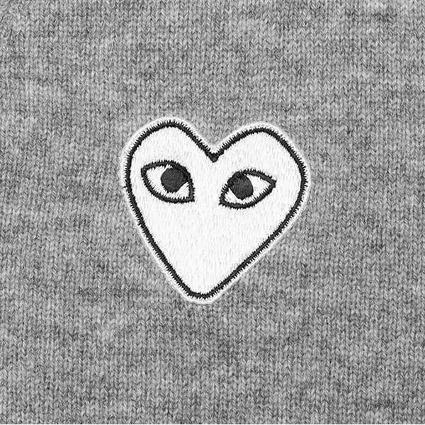 Woven V-Neck Cardigan - Light Grey 6 Woven V-Neck Cardigan - Light Grey - Image 4