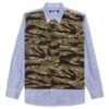 Camo Print Shirt - Blue/Camo -Bapejackets Shop junya watanabe man camo print shirt bluecamo