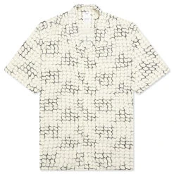 Free Edge Shirt S/S Lattice - Ivory