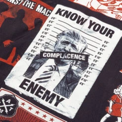 Rage Against The Machine S/S Hawaiian Shirt - Black -Bapejackets Shop wacko maria rage against the machine ss hawaiian shirt black 4